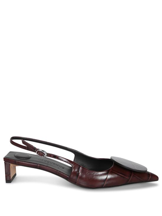 25SS 자크뮈스 힐/펌프스 241FO076 3164 890 Brown