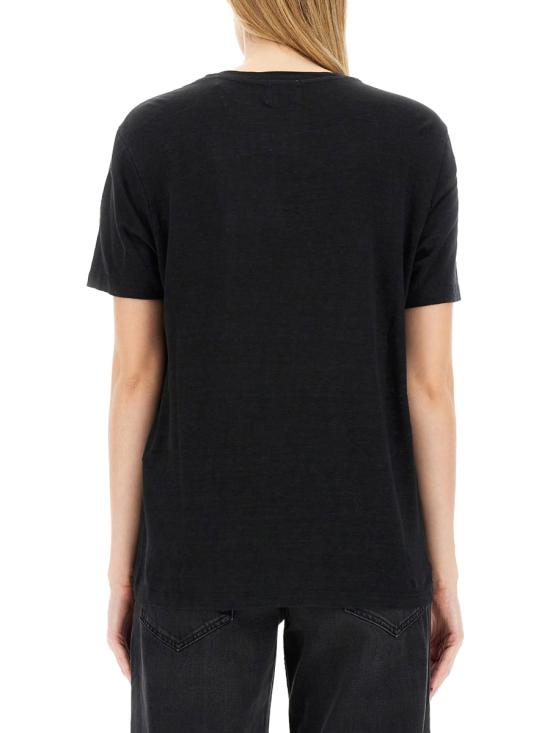 25SS 이자벨마랑에뚜왈 반팔 티셔츠 TS0001FB A1N10E01BK BLACK - ISABEL MARANT ETOILE