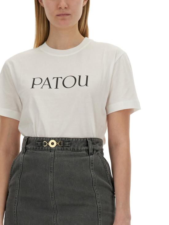 25SS 파투 반팔 티셔츠 JE029 9999001W WHITE - PATOU