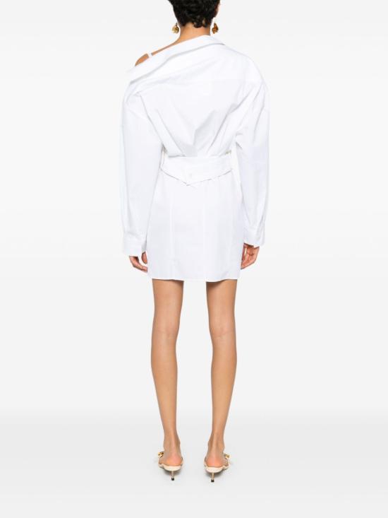 25SS 자크뮈스 숏 원피스 243DR094 WHITE - JACQUEMUS