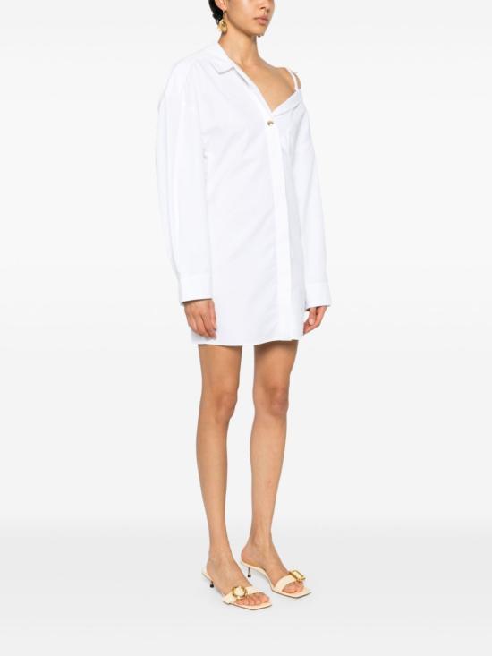 25SS 자크뮈스 숏 원피스 243DR094 WHITE - JACQUEMUS