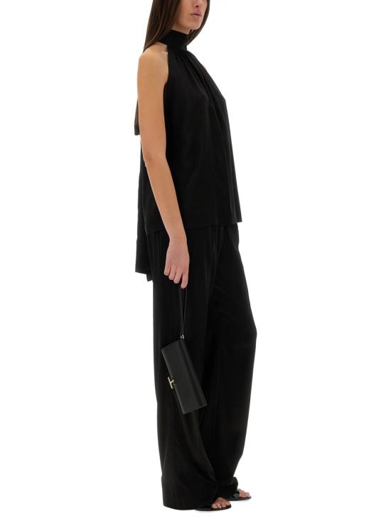 25SS 톰포드 민소매 티셔츠 CA3291 FAX1484LB999 BLACK - TOMFORD