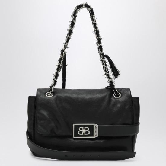25SS 발렌시아가 숄더백 8117812ABIV 1060 black