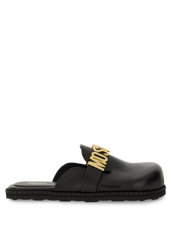 25SS 모스키노 뮬/슬리퍼 MA10162G1M MF0000 BLACK