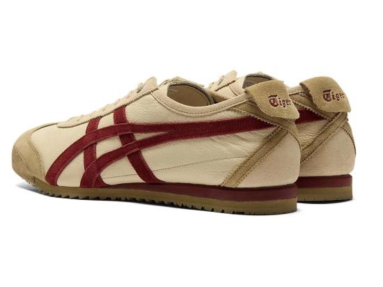  오니츠카타이거 멕시코 66 SD 스니커즈 1183C015 202 BEIGE BEET JUICE DOM - ONITSUKA TIGER