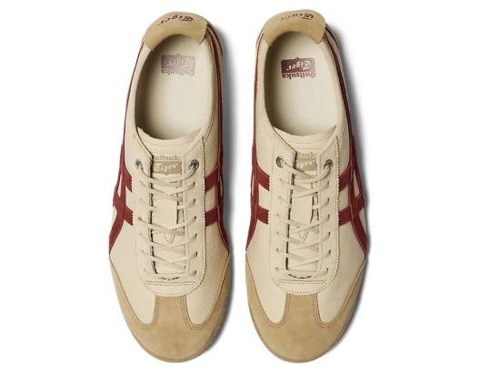  오니츠카타이거 멕시코 66 SD 스니커즈 1183C015 202 BEIGE BEET JUICE DOM - ONITSUKA TIGER
