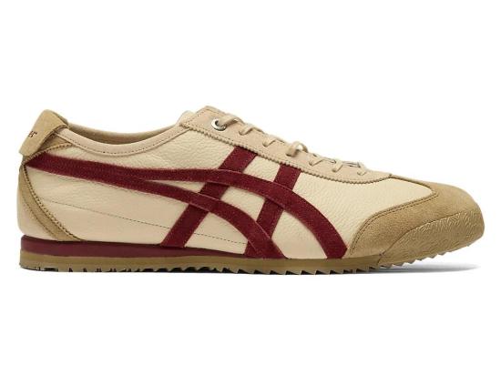  오니츠카타이거 멕시코 66 SD 스니커즈 1183C015 202 BEIGE BEET JUICE DOM - ONITSUKA TIGER