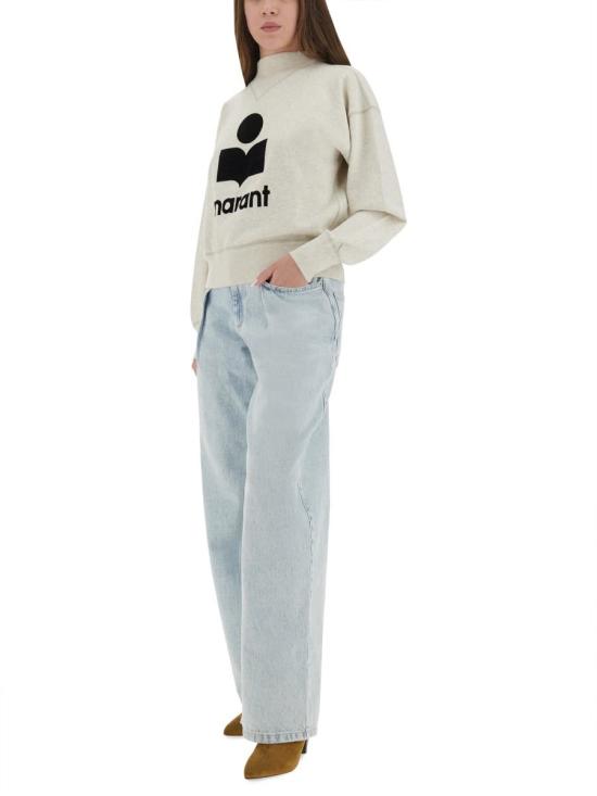 25FW 이자벨마랑에뚜왈 긴팔 티셔츠 SW0003FA A1M07E23EC POWDER - ISABEL MARANT ETOILE