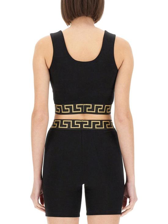 25SS 베르사체 라운지 웨어 1015878 1A111431B000 Black - VERSACE