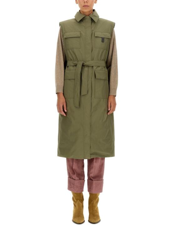  브루넬로 쿠치넬리 베스트 MB5749563P C8648 MILITARY GREEN