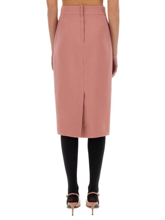 25SS 돌체앤가바나 미디 스커트 F4CJGT FU2L8F0473 PINK - DOLCE & GABBANA