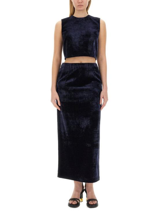  펜디 민소매 티셔츠 FS8105 AM3ZF1M2F BLUE - FENDI