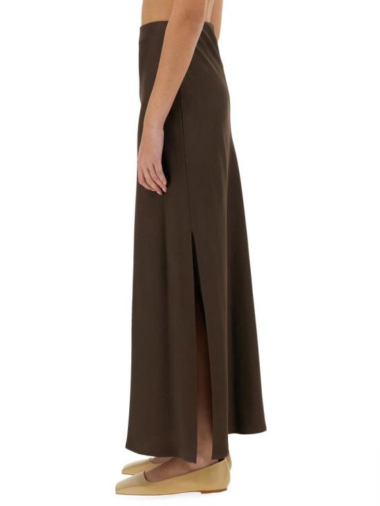 25SS 브루넬로 쿠치넬리 롱 스커트 M0H38G3396 C2925 BROWN - BRUNELLO CUCINELLI