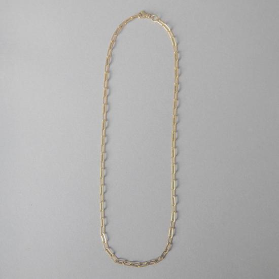  바비 카 목걸이/팬던트 Bobbie Carr Demi 플랫 링크 페이퍼 클립 목걸이