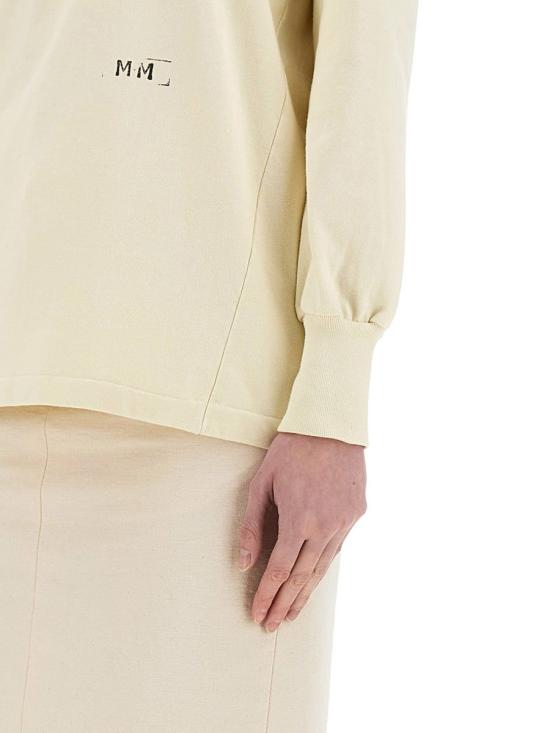 25SS 마르지엘라 긴팔 티셔츠 S51GL0056 M20096103 Beige - MAISON MARGIELA