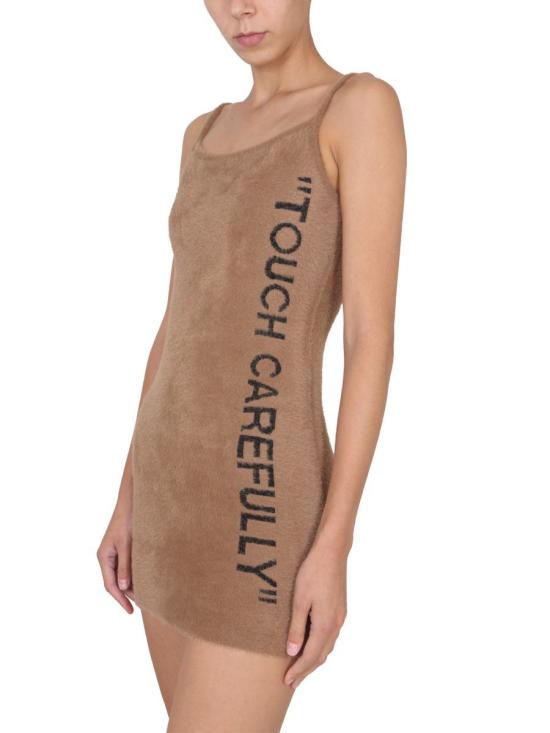  오프화이트 숏 원피스 OWHI067 F22KNI0016210 Beige - OFF WHITE