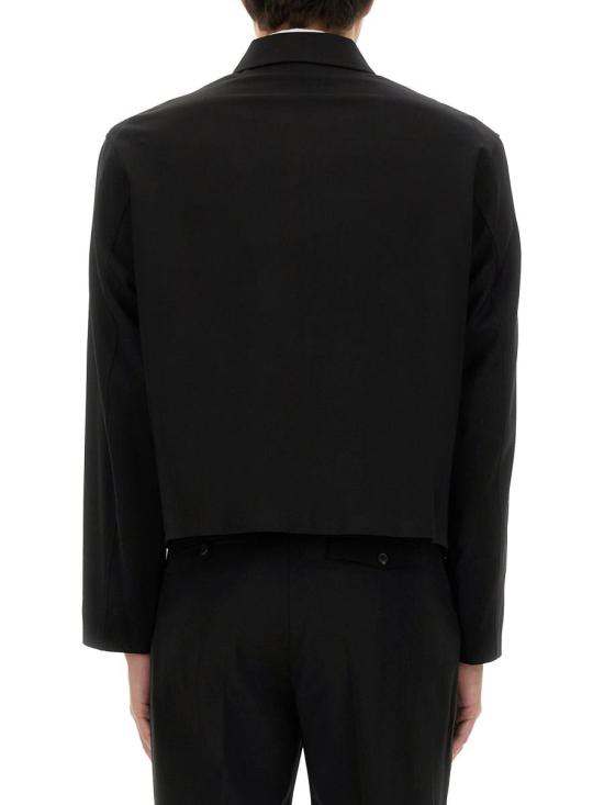 25SS 아워레가시 봄버 자켓 M2230MBW BLACKWORSTEDWOOL Black