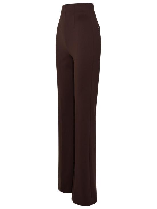  스포트막스 스트레이트 팬츠 2412781011003 Brown - SPORTMAX