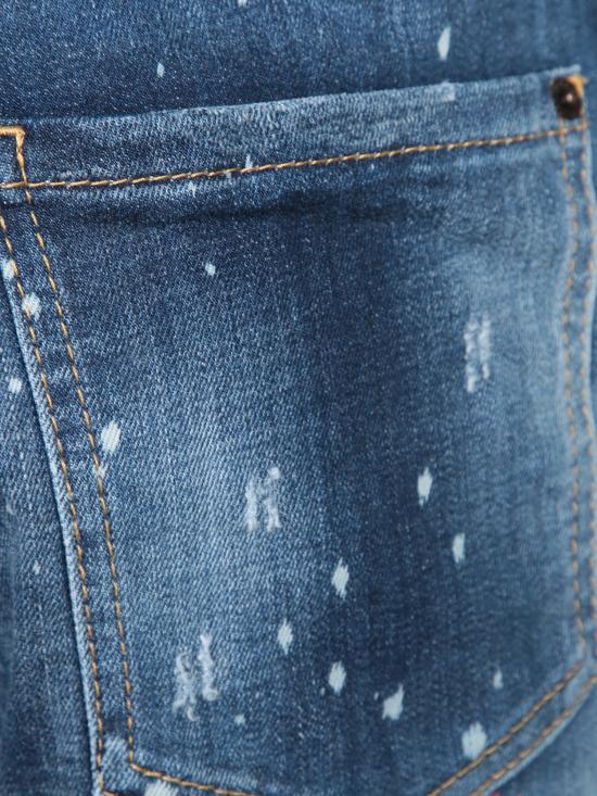 25SS 디스퀘어드2 데님 숏팬츠 S74MU0884 S30664 470 Blue - DSQUARED2