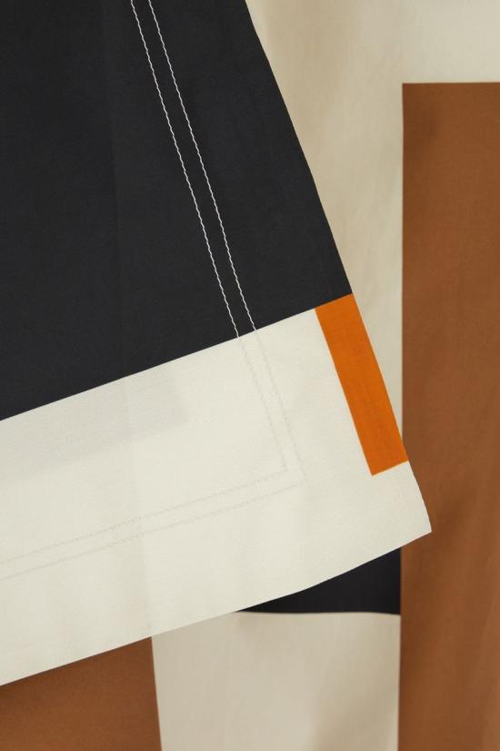 25FW 펜디 롱 스커트 FQ7552ARU6F1NZQ ORANGE - FENDI