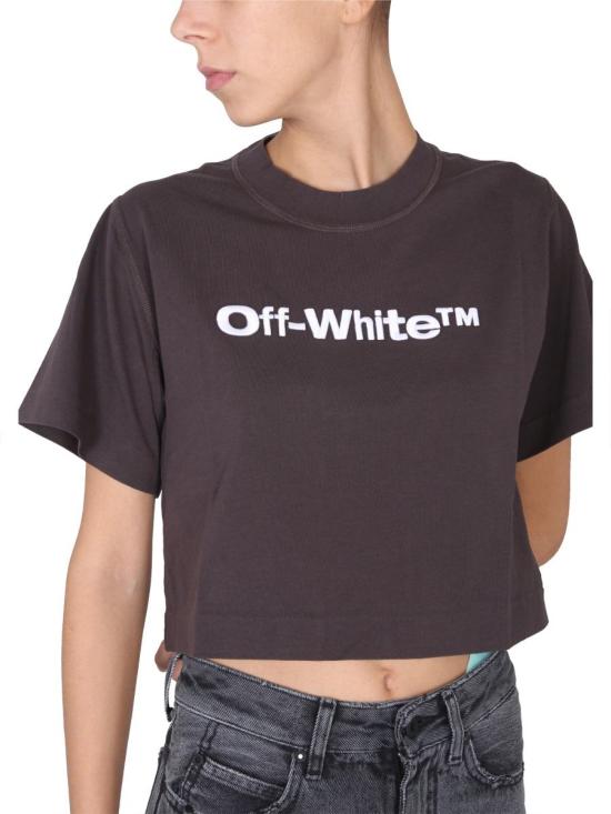  오프화이트 반팔 티셔츠 OWAA090 F22JER0030701 GREY - OFF WHITE