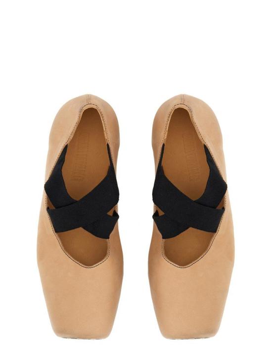 25FW 우마 왕 플랫 슈즈 US9003 UW059 BROWN - UMA WANG