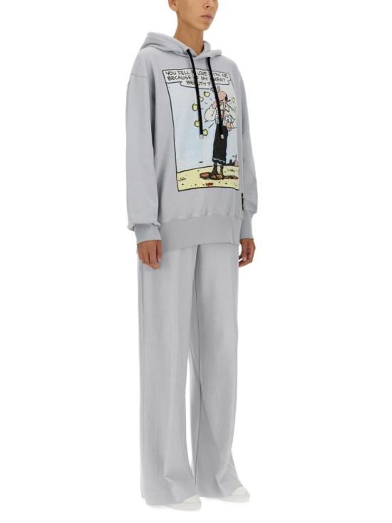  몽클레어 후드 티셔츠 8G00003 M1808709 Blue - MONCLER