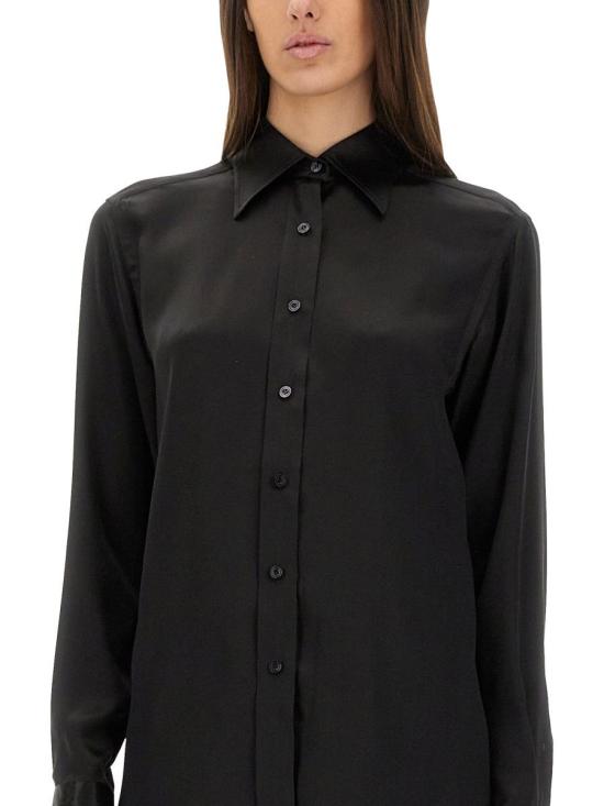 25SS 톰포드 블라우스 CA3266 FAX1191LB999 Black - TOMFORD