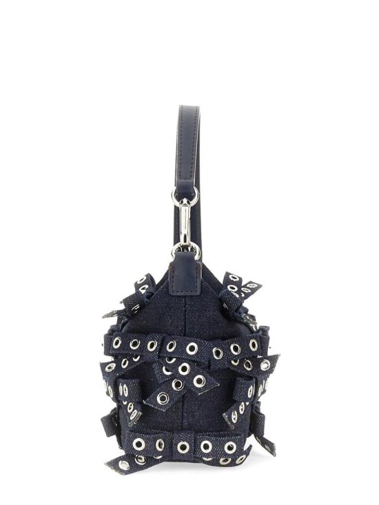 25SS 가니 숄더백 A6378 642 Navy - GANNI