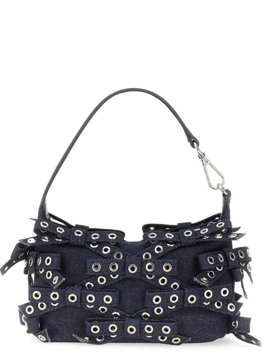 25SS 가니 숄더백 A6378 642 Navy - GANNI