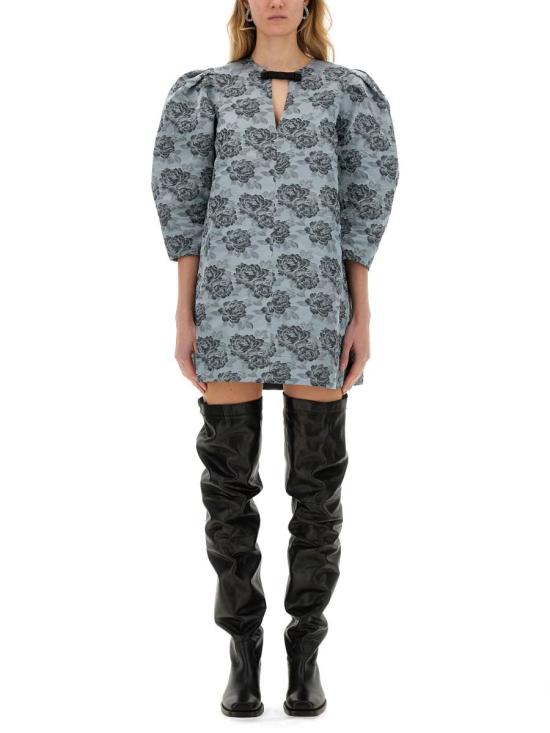 25SS 가니 숏 원피스 W0040 628 BABY BLUE