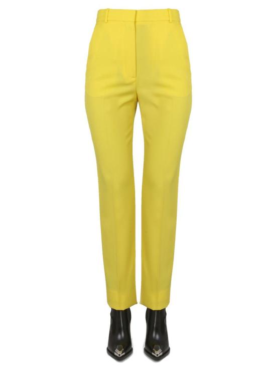  알렉산더 맥퀸 스트레이트 팬츠 706827 QJAAC7033 YELLOW