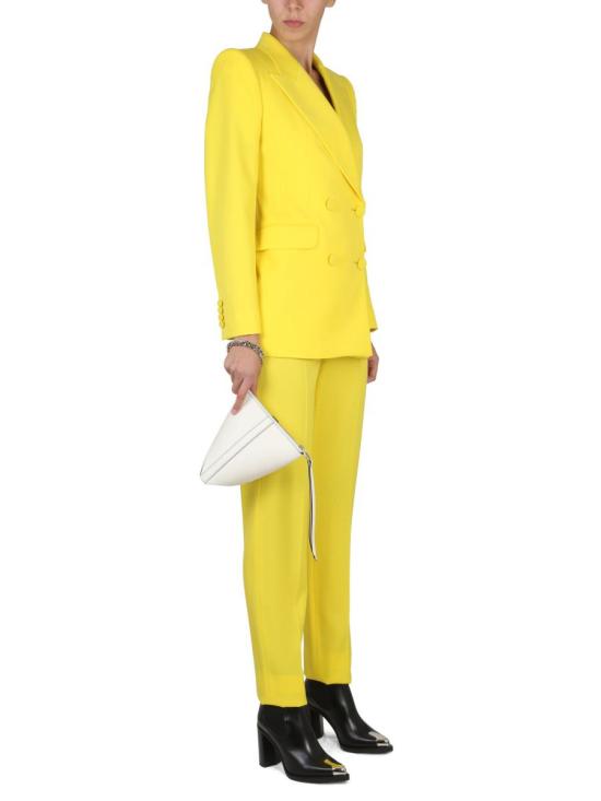  알렉산더 맥퀸 스트레이트 팬츠 706827 QJAAC7033 YELLOW - ALEXANDER MCQUEEN