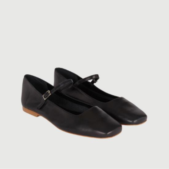  어거스타 힐/펌프스 오거스타 줄리에타 메리제인 베이지/블랙/실버 - AUGUSTA