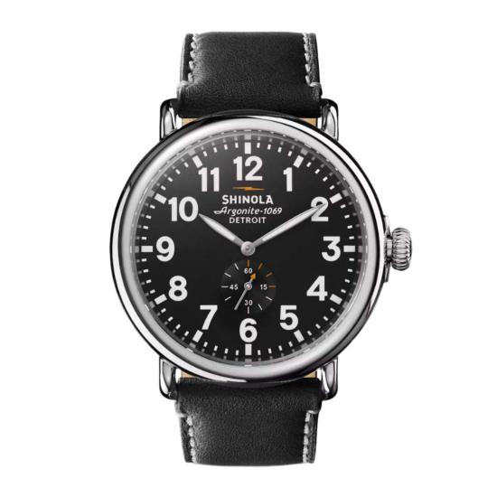  Shinola 손목시계 신올라 더 런웰 워치 블랙