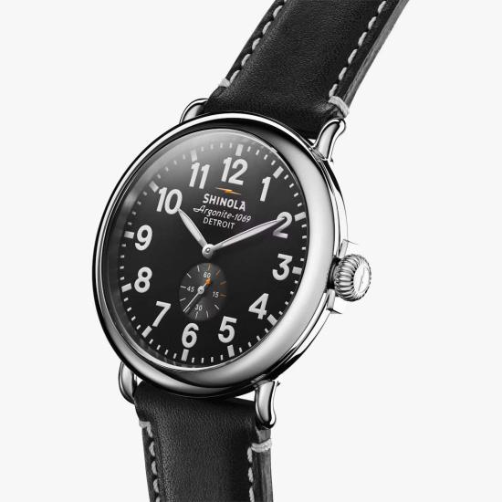  Shinola 손목시계 신올라 더 런웰 워치 블랙 - OTHER BRANDS