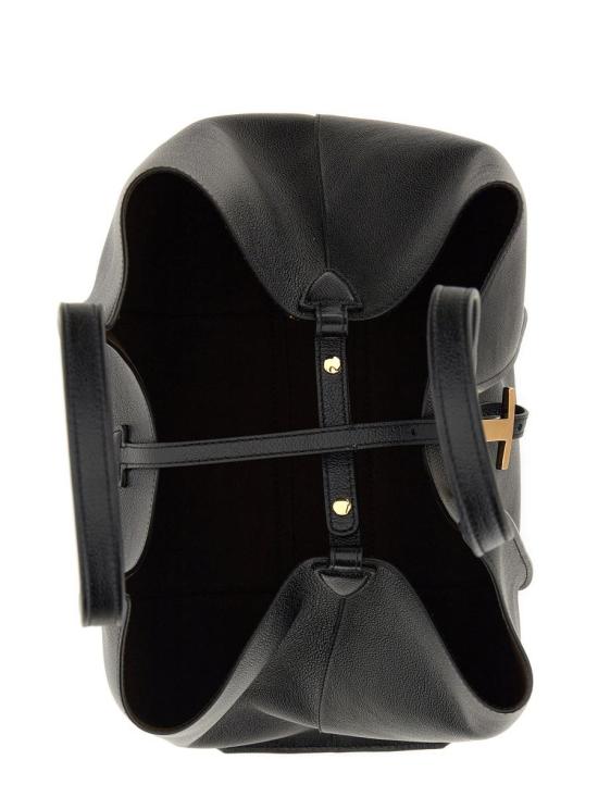 25FW 토즈 T 타임리스 미니 쇼핑백  XBWTSBA0300 Q8EB999 Black - TODS