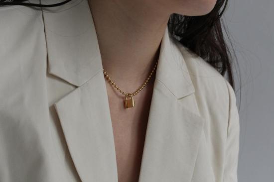  바비 카 목걸이/팬던트 볼 체인 베르메일 체인 - BOBBIE CARR