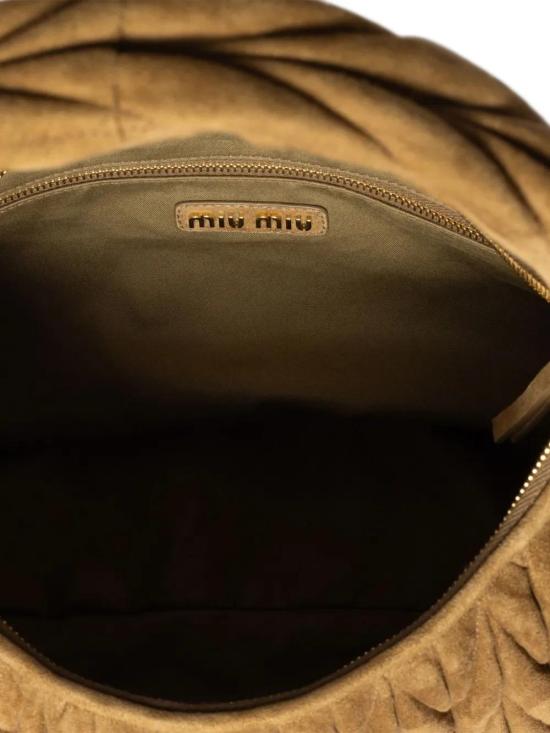 25FW 미우미우 토트백 5BC183VOOHAB7O F0393 OLIVA - MIU MIU