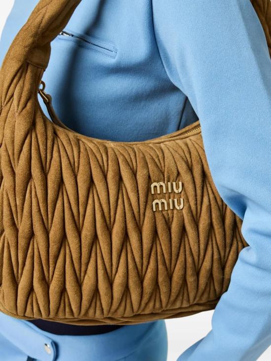 25FW 미우미우 토트백 5BC183VOOHAB7O F0393 OLIVA - MIU MIU