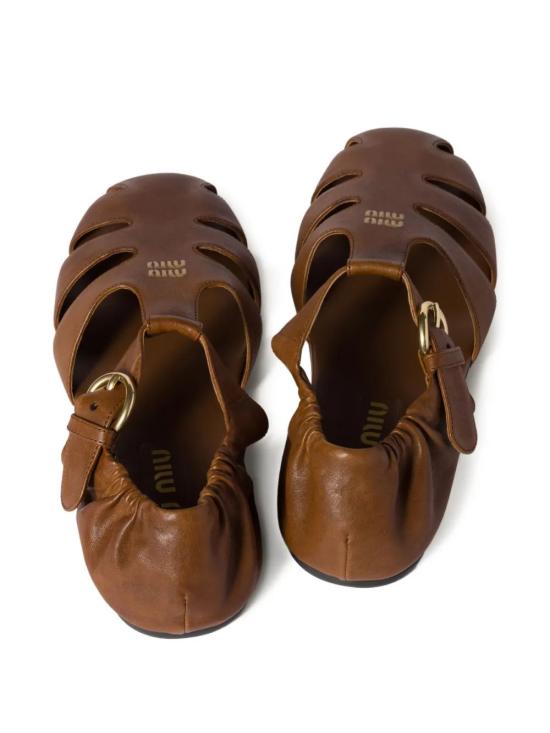 25SS 미우미우 드레스 슈즈 5E395EF005EFX F0316 ROVERE - MIU MIU