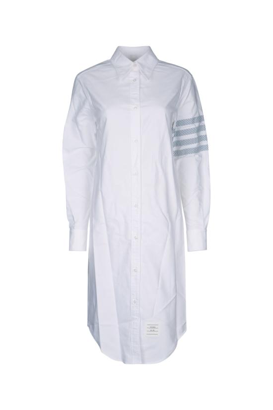  톰브라운 미디 원피스 FDSE28CF0313 100 White