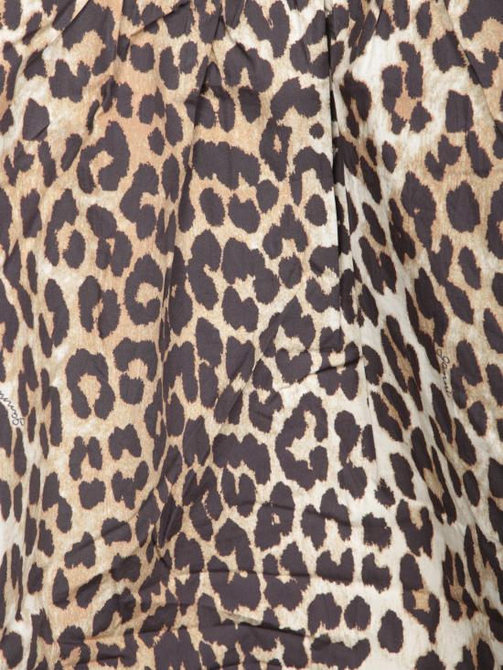 25SS 가니 숏 원피스 F9758 943 Brown - GANNI