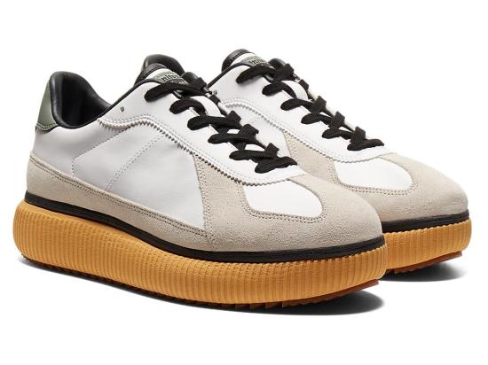  오니츠카타이거 델리시티 스니커즈 1183B874 103 WHITE LICHEN GREEN DOM - ONITSUKA TIGER