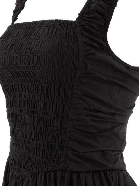 25SS 가니 미디 원피스 F9344099 Black - GANNI