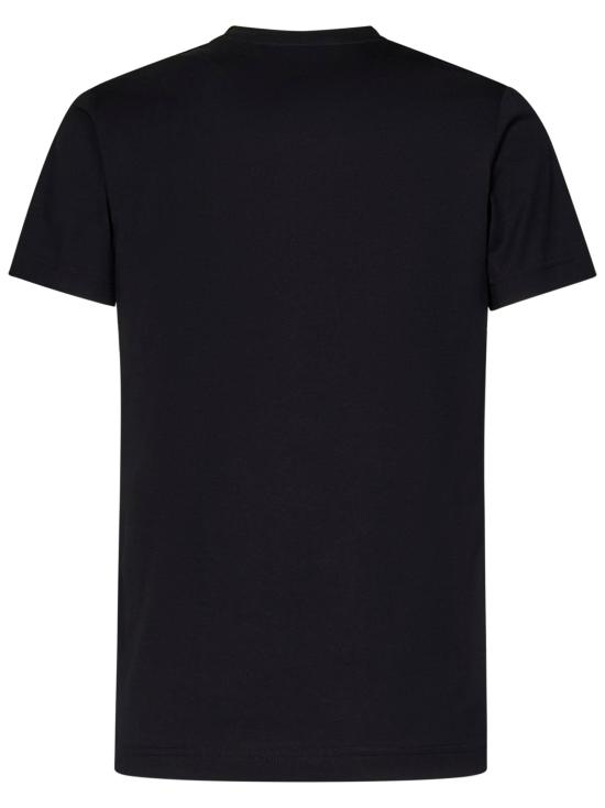 25SS 모스키노 반팔 티셔츠 V07090441 1555 BLACK - MOSCHINO