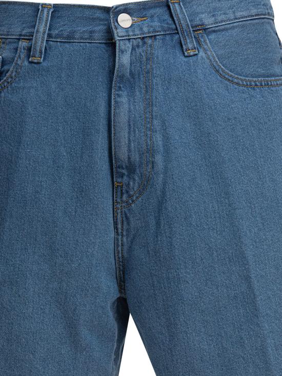 25SS 칼하트 WIP 데님 숏팬츠 I03046901 60 Blue - CARHARTT WIP