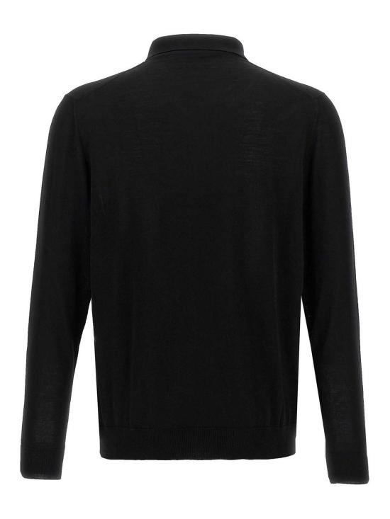 26SS 키톤 폴로 티셔츠 UMK0493K5 Black - KITON
