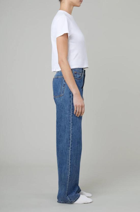  스틸히어 데님 팬츠 스틸 히어 뉴욕 에브리데이 진 클래식 블루 - STILL HERE