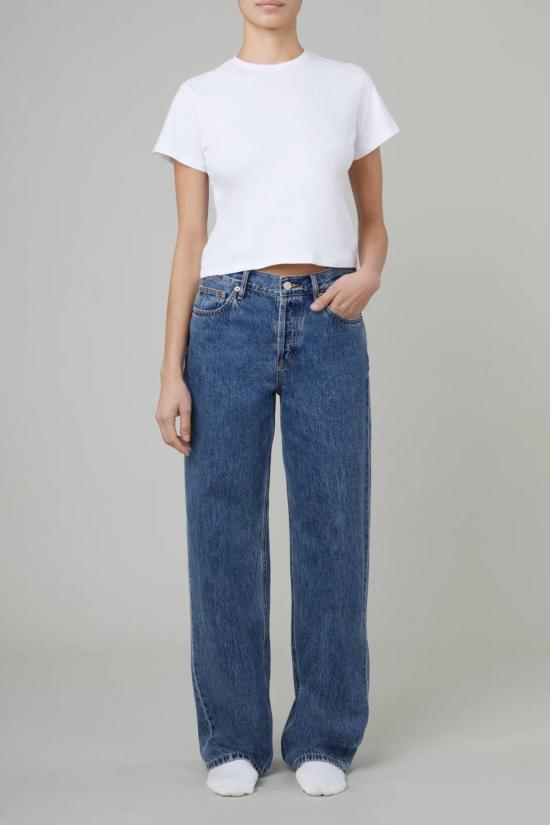  스틸히어 데님 팬츠 스틸 히어 뉴욕 에브리데이 진 클래식 블루